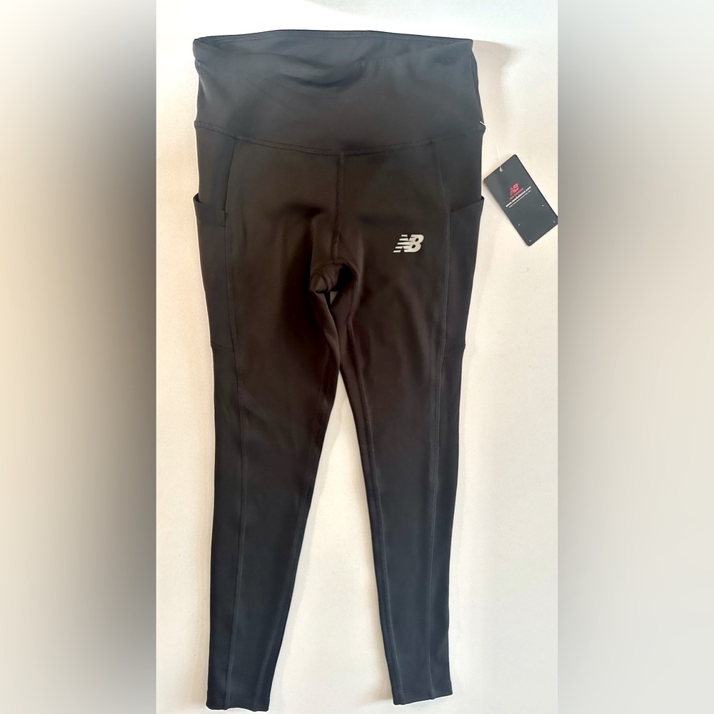 New Balance Black High Rise Tights with Pockets - 23” - Small